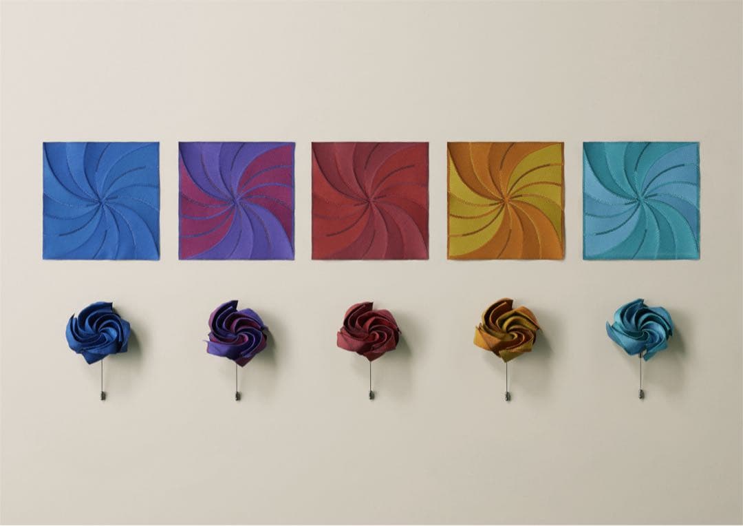 限定生産☆イッセイミヤケ FLORIOGRAPHY フラワーコサージュ 未使用品