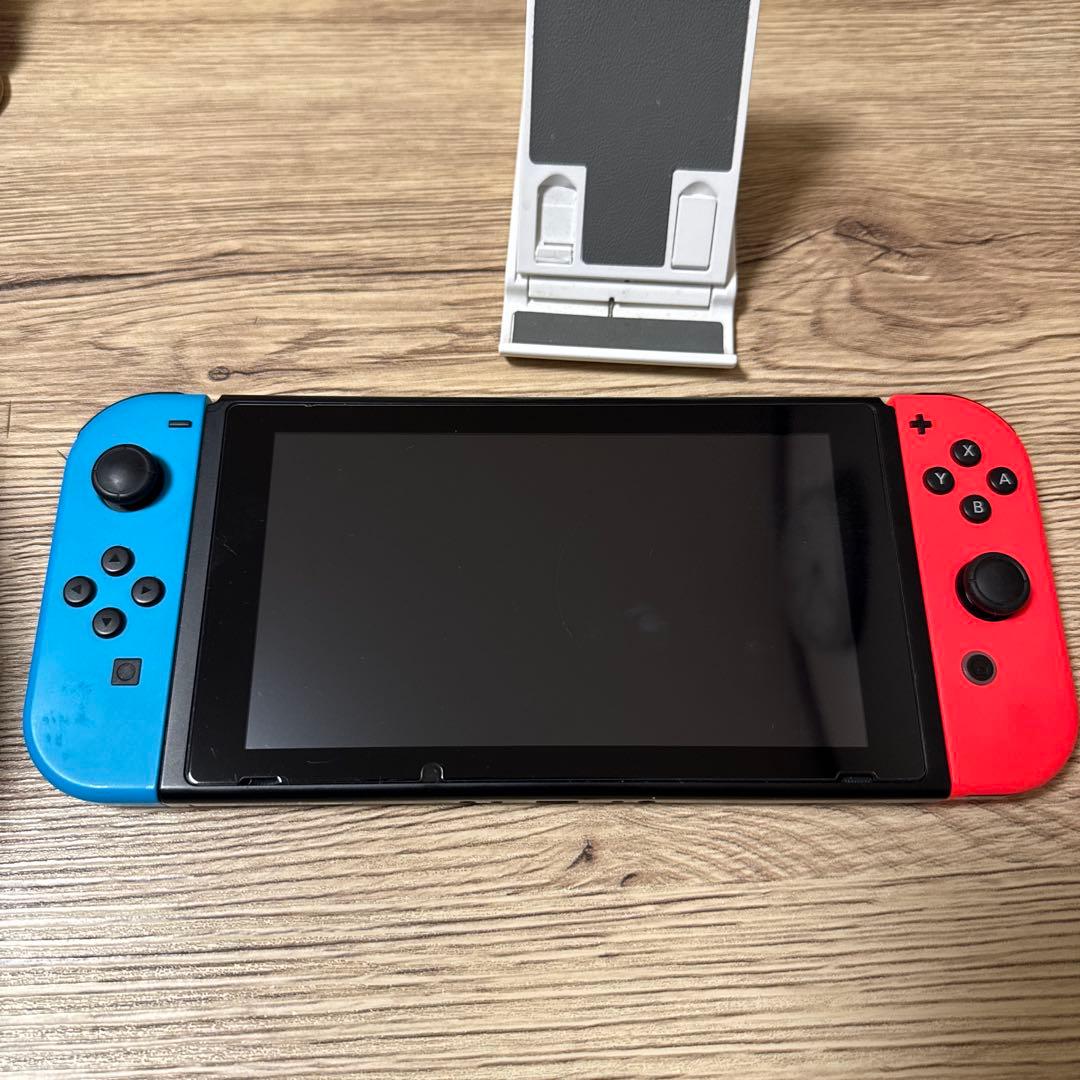Nintendo Switch 青/赤 本体 収納ケース付き　おまけあり 楽天市場】【最安値挑戦中】任天堂 スイッチ 収納BOX レッドxブルー