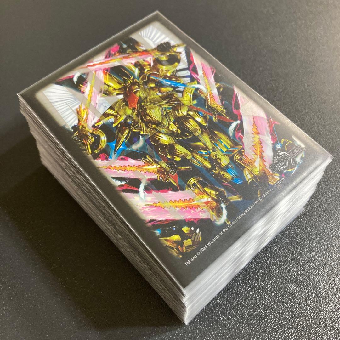 巨大アルファディオス デッキ 2重スリーブ サファイアウィズダム 巨大