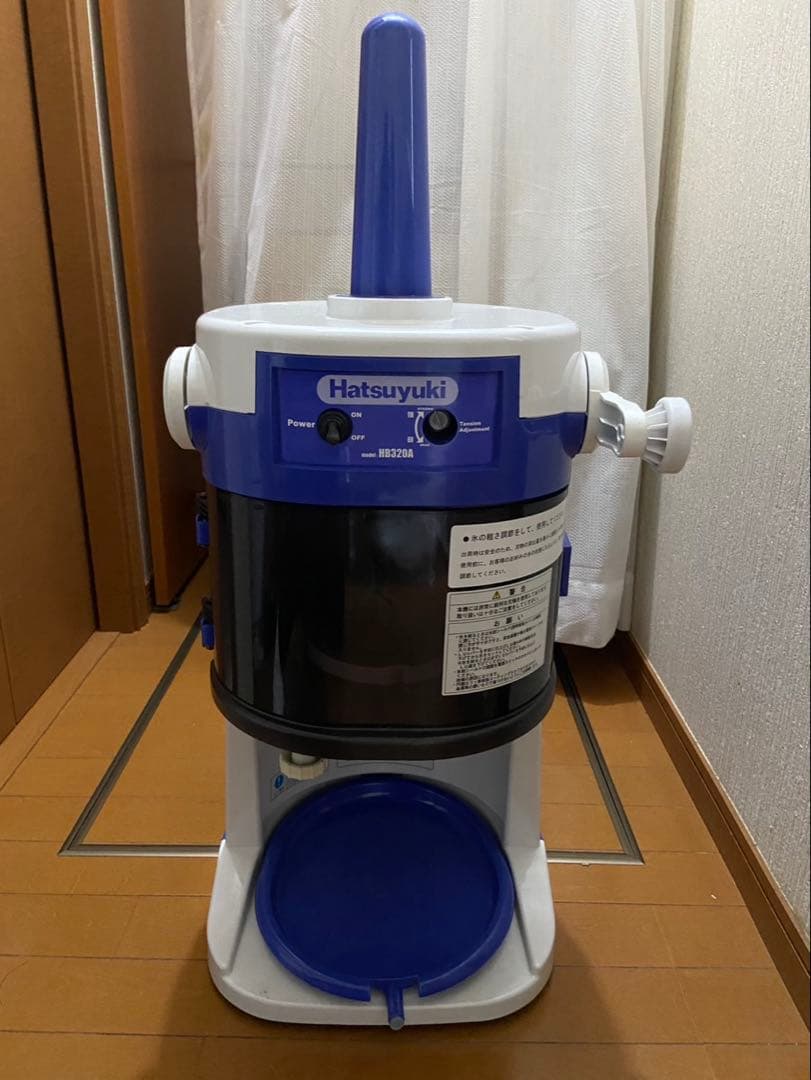 Hatsuyuki 業務用かき氷機 HB310B2 HB310B2 Hatsuyuki 初雪氷削機 ブロックアイススライサー｜業務用厨房
