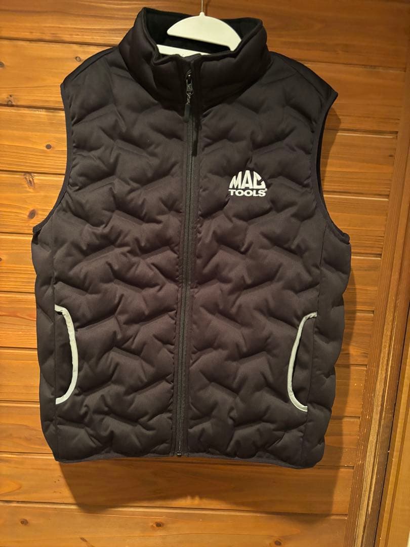 MACTOOLS マックツール シームレスベスト ブラック×ホワイト　Lサイズ Yahoo!オークション - mactools マックツール 数量限定シームレススト