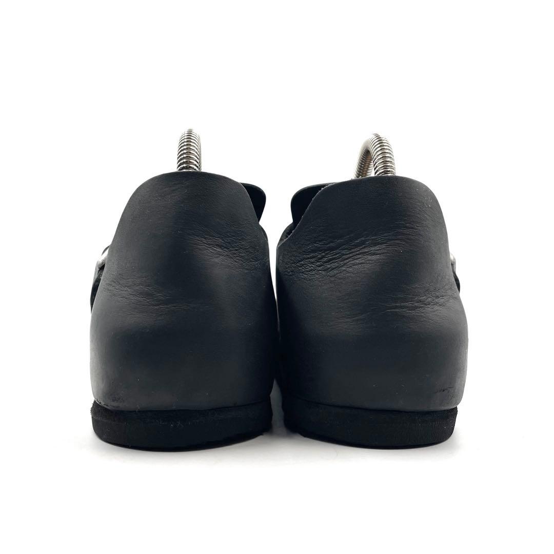 超美品》ビルケンシュトック ロンドン 本革 レザー ブラック 黒系 38