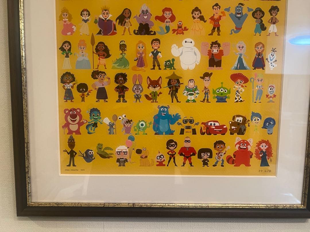 disney100周年 ディズニー絵画 世界限定100枚＋α - メルカリ