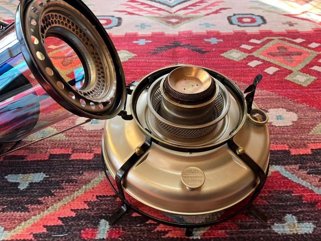 アラジン 15型 ガラスチムニー h42205 3300 アラジンストーブ - メルカリ