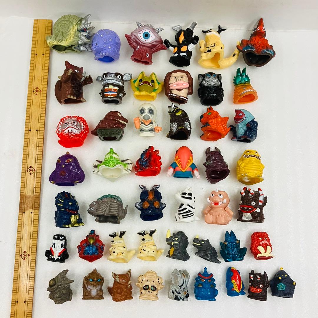 当時物／レア ウルトラマン 指人形 47個 まとめセット 怪獣 - メルカリ