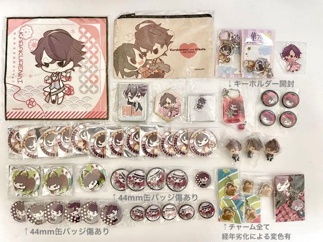 華アワセ唐紅グッズ／スイパラ、アクリルスタンド、缶バッジ - メルカリ