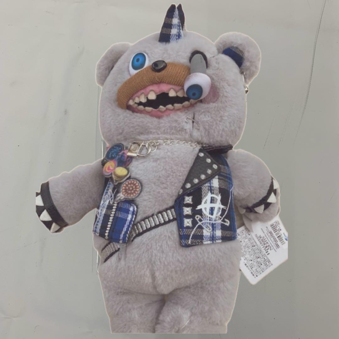 USJ ハミクマパンクぬいぐるみ　usjユニバーサル Amazon.co.jp: USJ ユニバ ハミクマパンク ぬいぐるみ ハミクマ : おもちゃ