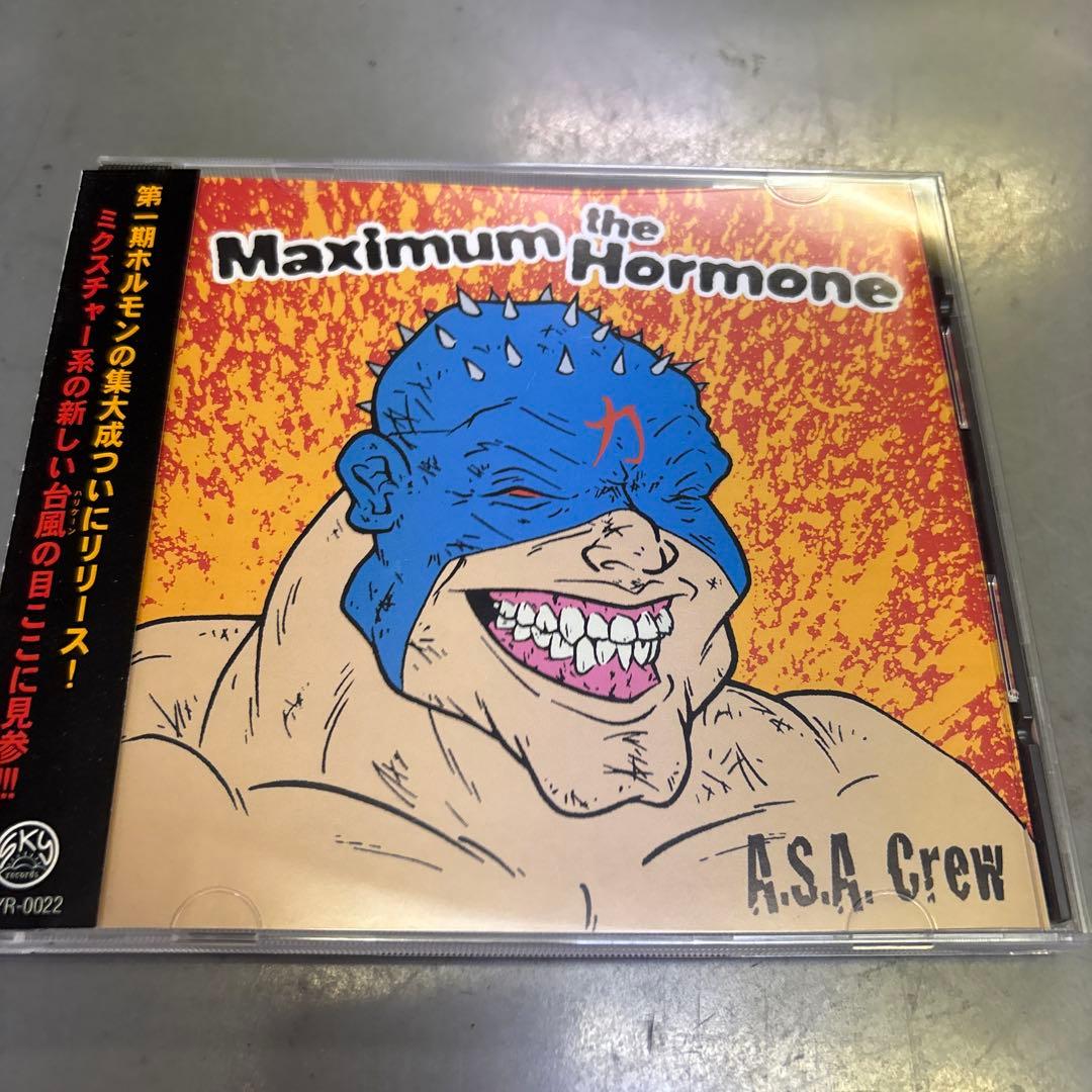マキシマム ザ ホルモン A.S.A.CREW 廃盤 帯付き - メルカリ