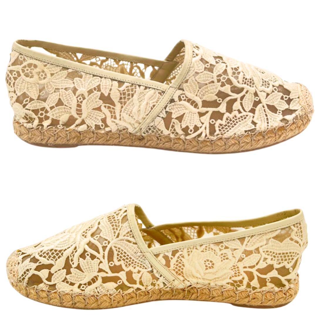 ヴァレンティノガラヴァーニ レース エスパドリーユ 37 パンプス