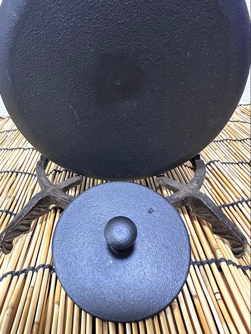 美品、供箱、取説付 三条特殊鋳工所造UNILLOY 鉄瓶1リットル 南部鉄瓶