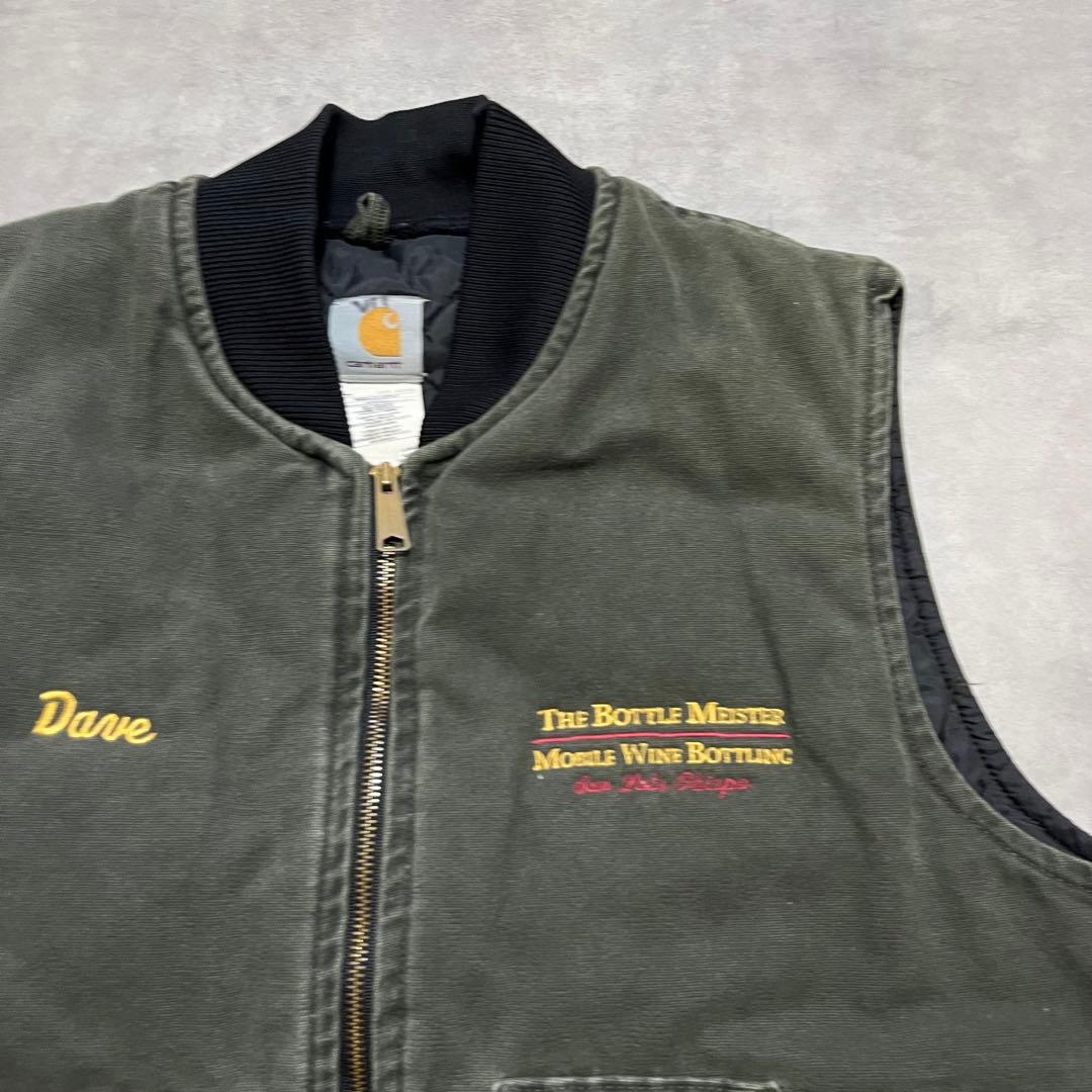 カーハート carhartt ダックベスト V02MOS XL腰ゴム USA製 - メルカリ