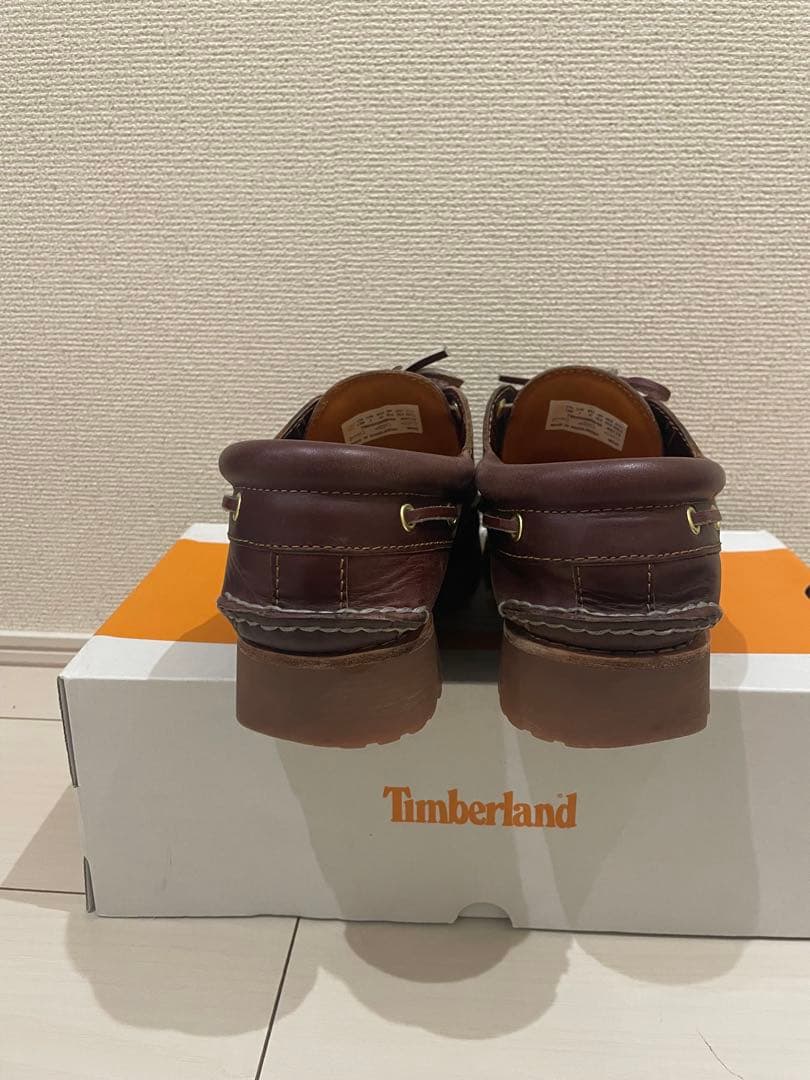 Timberland 3eye バーガンディ　25.5cm