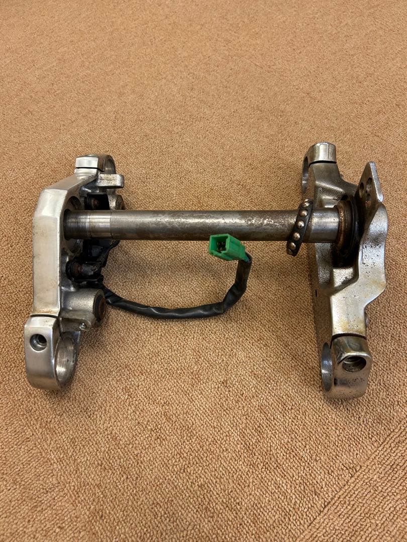 スティード 純正ステム】トリプル 三又 steed ハンドル シート