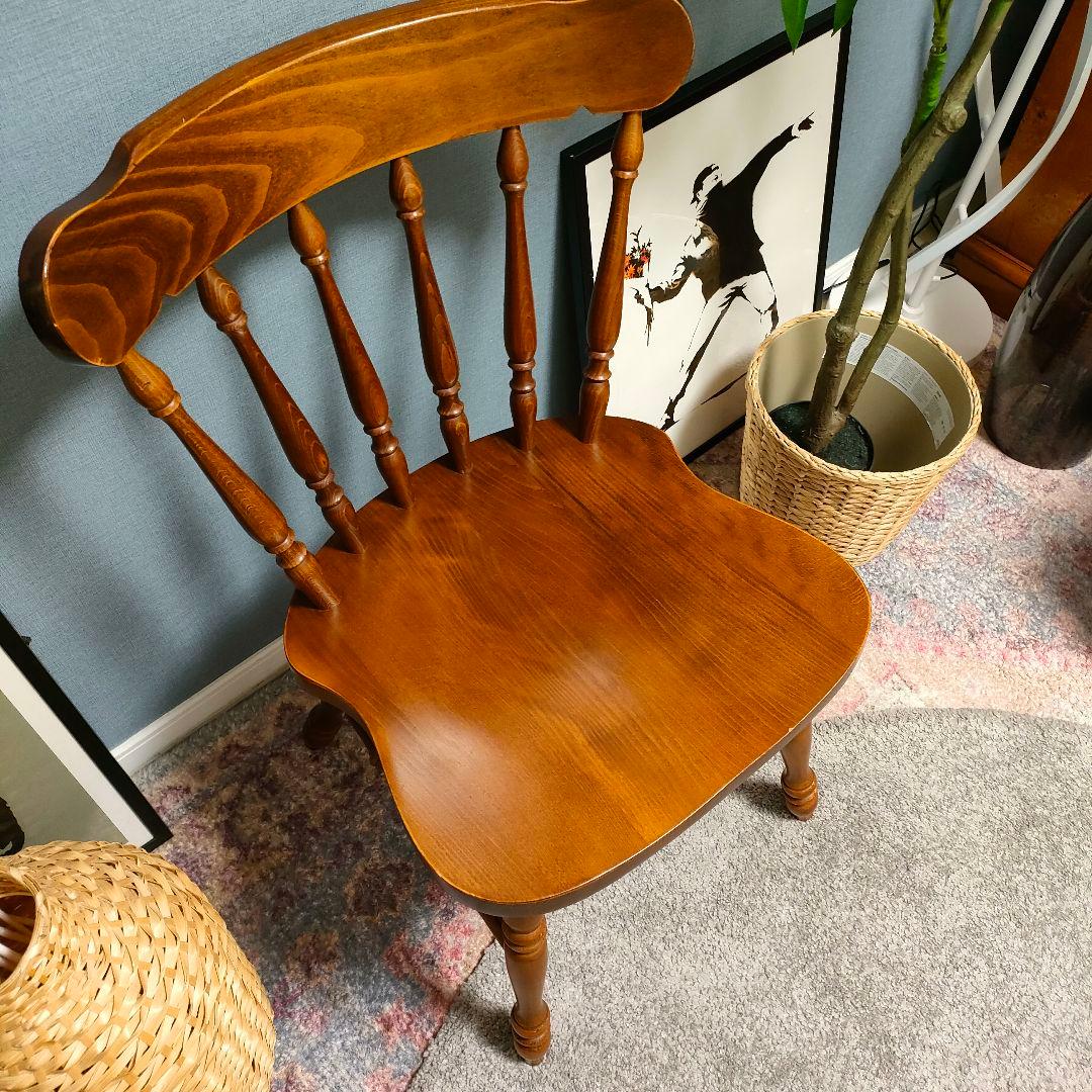 はやて様専用】柏木工 ウィンザーチェア ビンテージ レトロ ダイニング