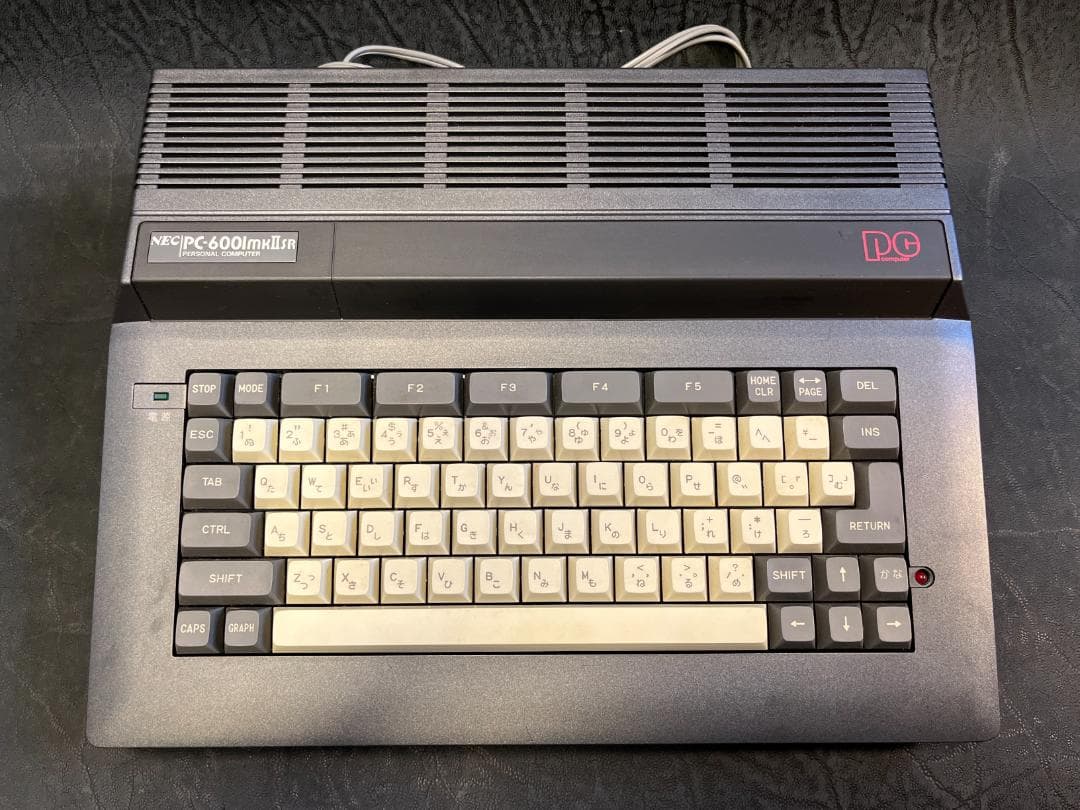 NEC PC-6001mkIISR 通電確認済み NEC 通電確認済み PC-6001mkIISR