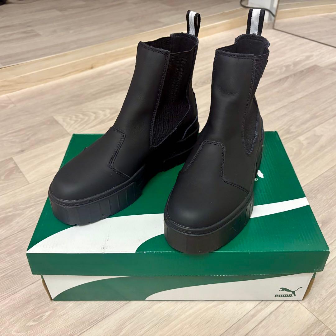 PUMA MAYZE CHELSEA POP ブラック 24.5cm