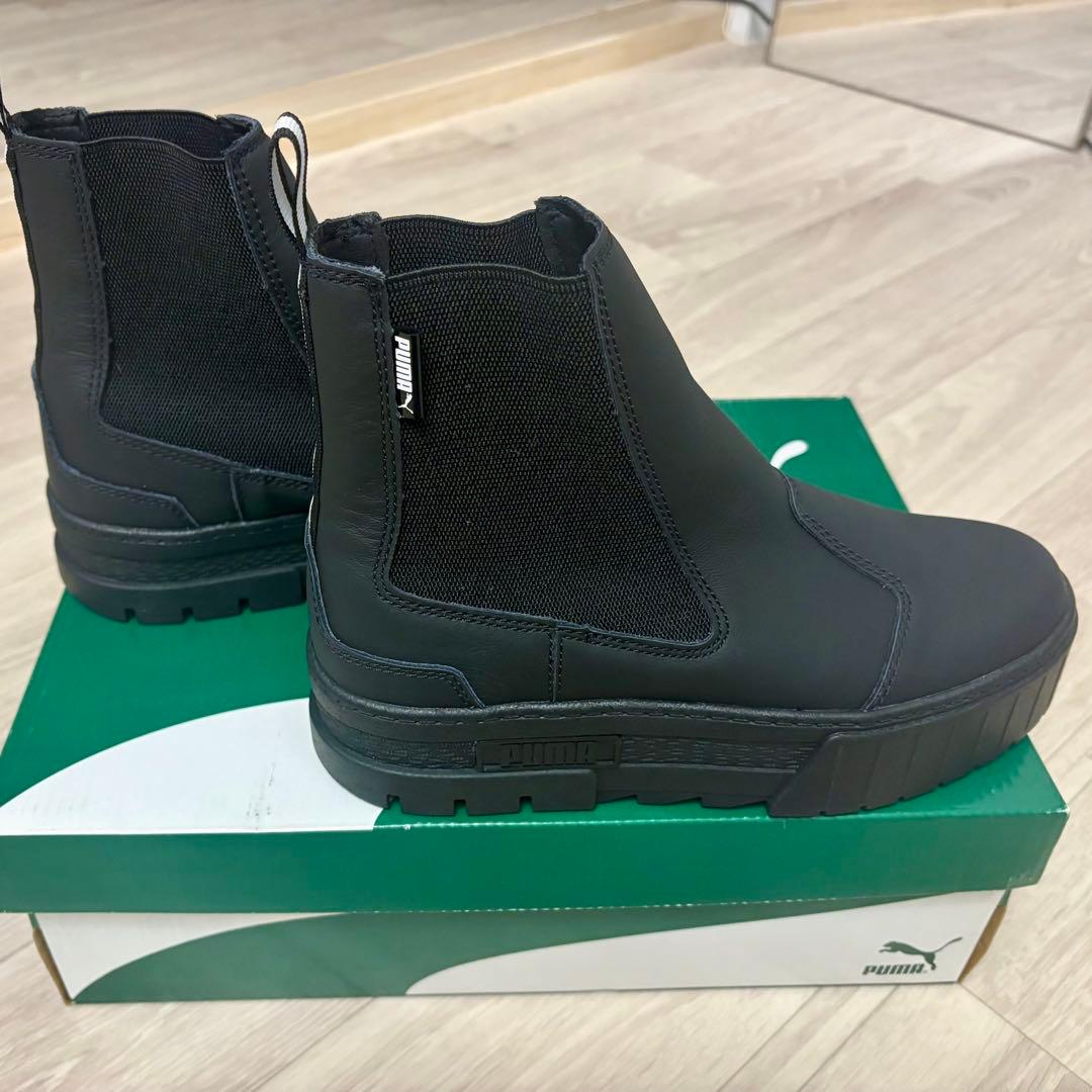 PUMA MAYZE CHELSEA POP ブラック 24.5cm