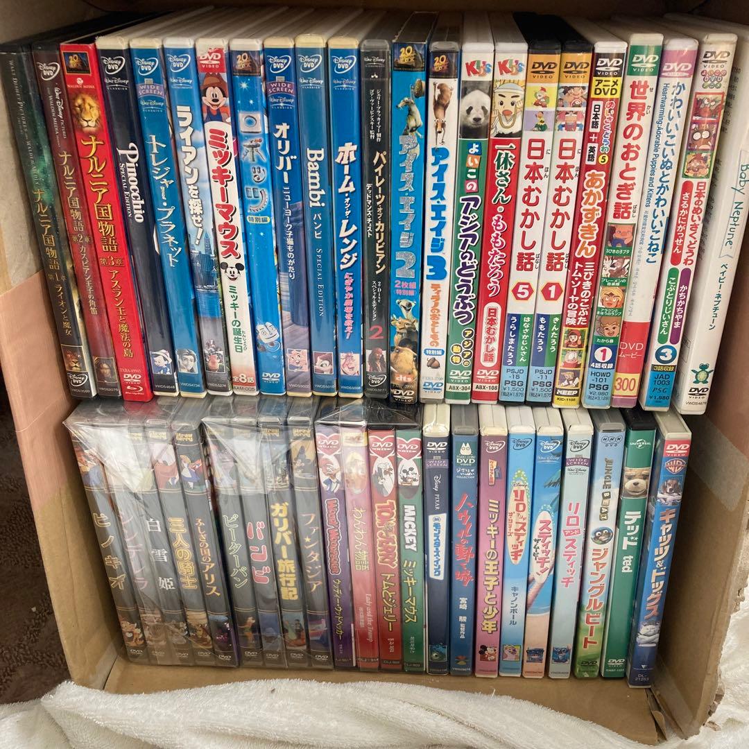 ジブリ、ディズニーなど子供向けDVDまとめ売り！ - メルカリ