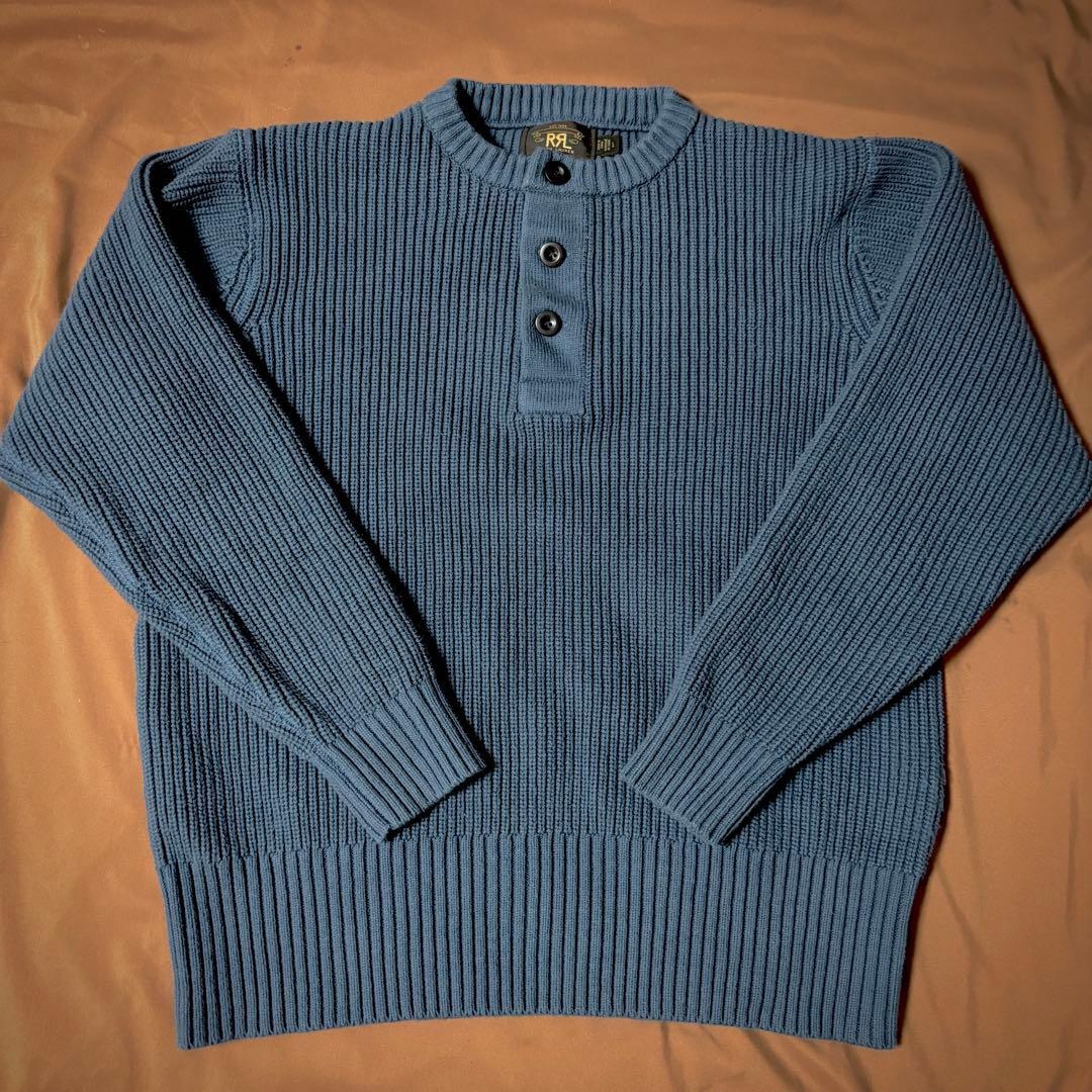 RRL ヘンリーネック　セーター RRL等の通販サイト【RHYTHM】RRL(ダブルアールエル)DOUBLE FACE JERSY