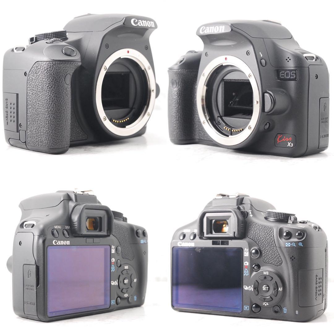 Canon ❤ EOS Kiss X3 ショット数少なめ 一眼レフ スマホ転送 - メルカリ