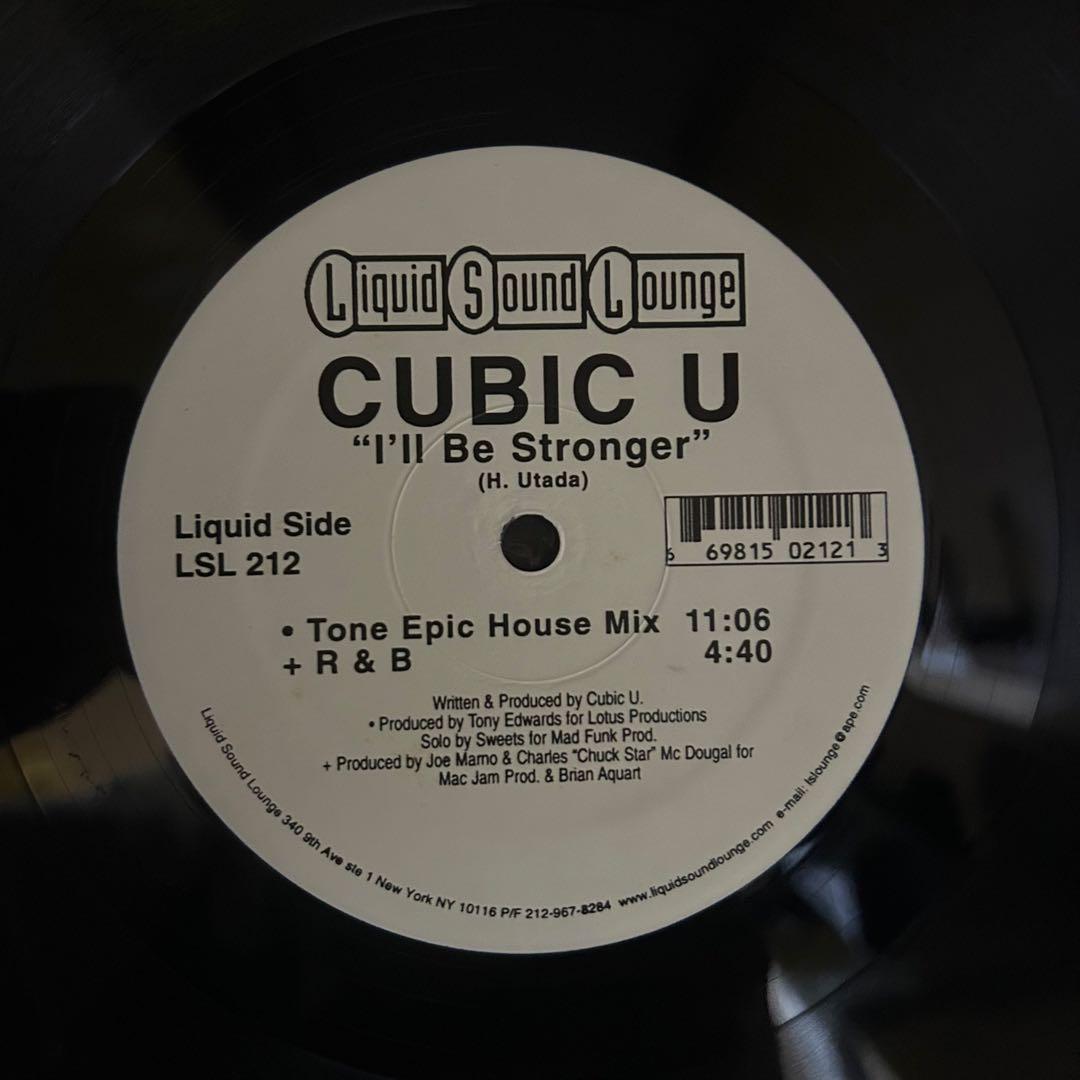 宇多田ヒカル Cubic U / I'll Be Stronger 12 - メルカリ