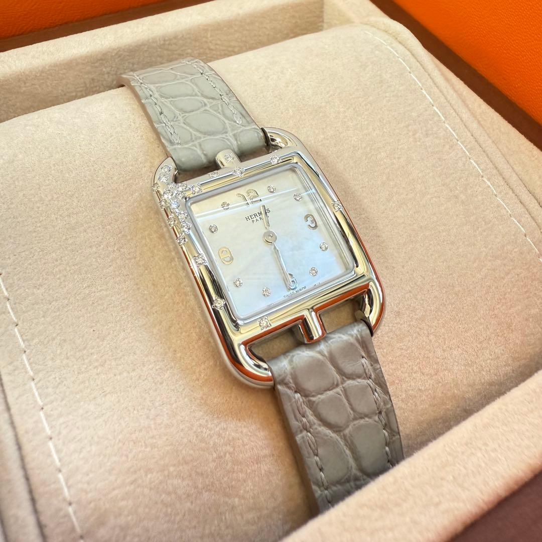 新品未使用 定価90万程 HERMES エルメス ケープコッド 腕時計 保証書付 エルメス HERMES｜ケープコッド｜クォーツ・2000年代製｜アンティーク