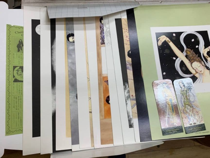 原画 日出処の天子 成田美名子内田善美 エイリアン通り 魔夜峰央 和田