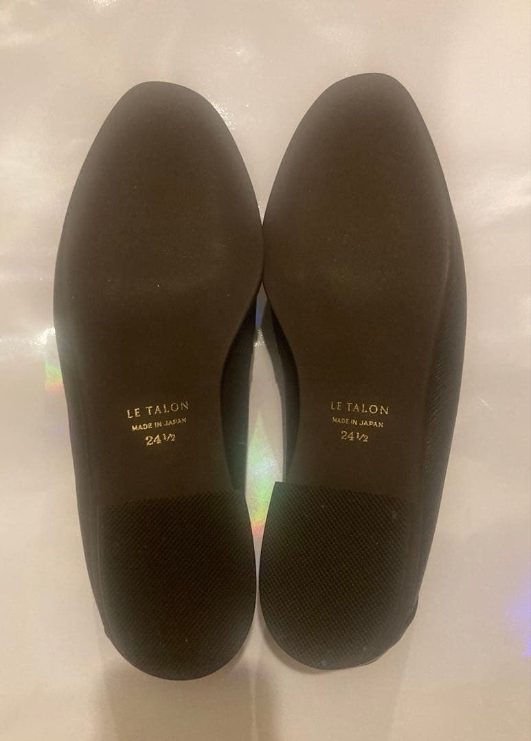 期間限定お値引き LE TALON レザービットバブーシュ ローファー 試着のみ