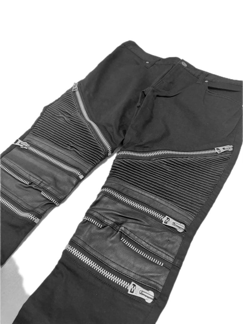 00s fuga coating zip gimmick denim エディ