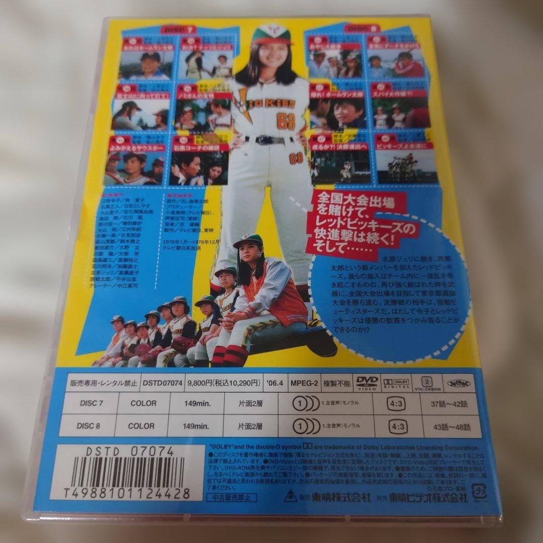 がんばれ！レッドビッキーズDVD全４巻未開封　収納BOX　 キャップ付き