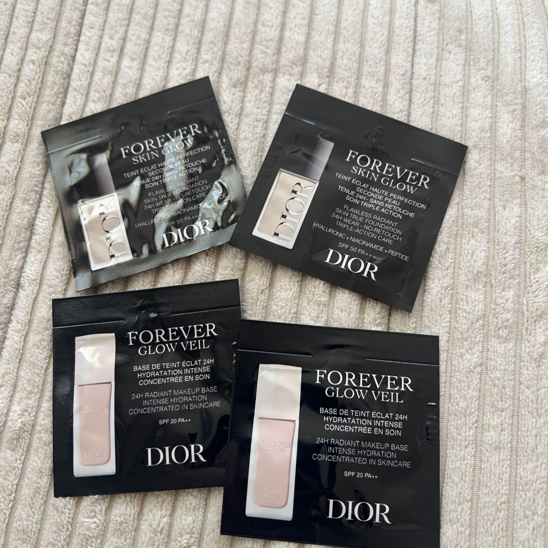 DIOR FOREVER SKIN GLOW トライアルセット 4パック - メルカリ