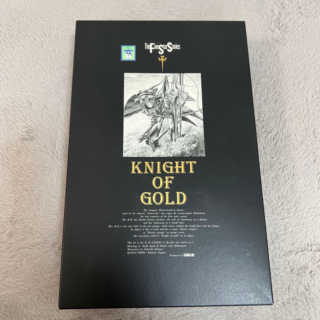 WAVE 1/100 MHナイトオブゴールド【未組立】 - メルカリ