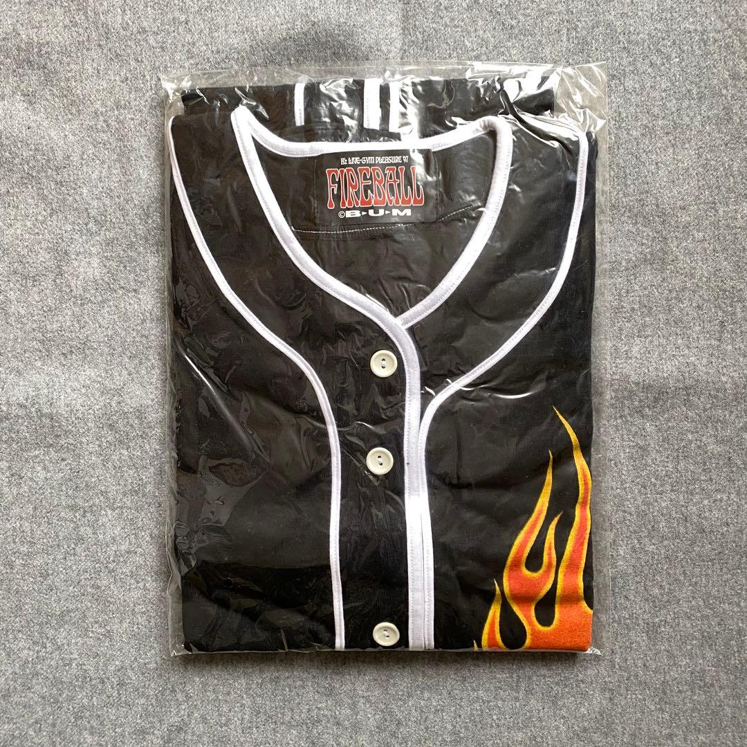 B'z ツアーベースボールTシャツ。(FIREBALL) - メルカリ