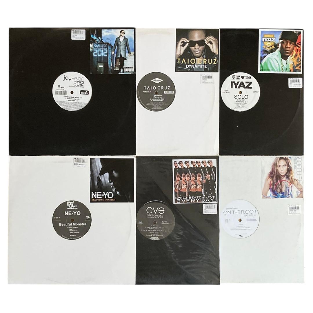 鬼レア レコード6枚セット jay sean ne-yo iyaz j.lo 鬼レア レコード6枚セット jay sean ne-yo iyaz j.lo - メルカリ