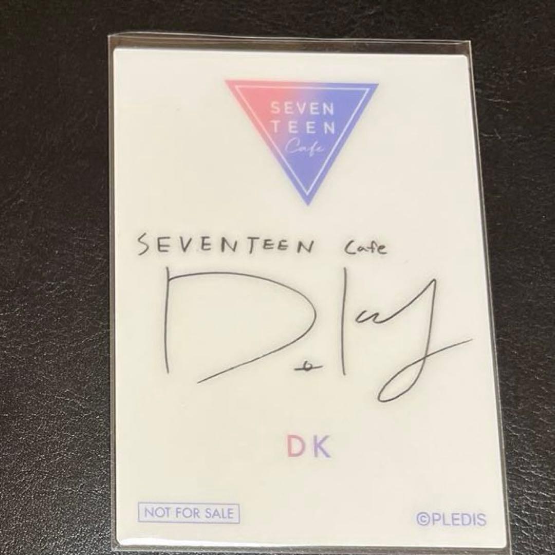 サイン入り SEVENTEEN cafe2019 DK トレカ - メルカリ
