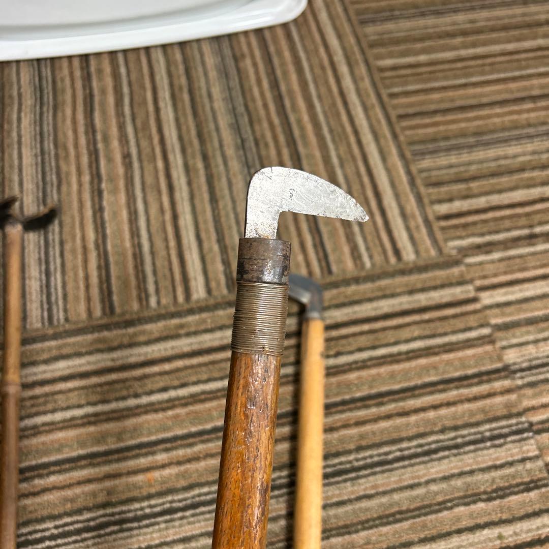 木製農具 曲線刃 収穫用 - メルカリ