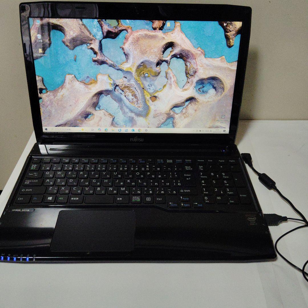 Windowsノート本体 LIFEbook FMVA53MBKS 富士通 FMV LIFEBOOK AH53/M FMVA53MB [シャイニーブラック] 価格比較