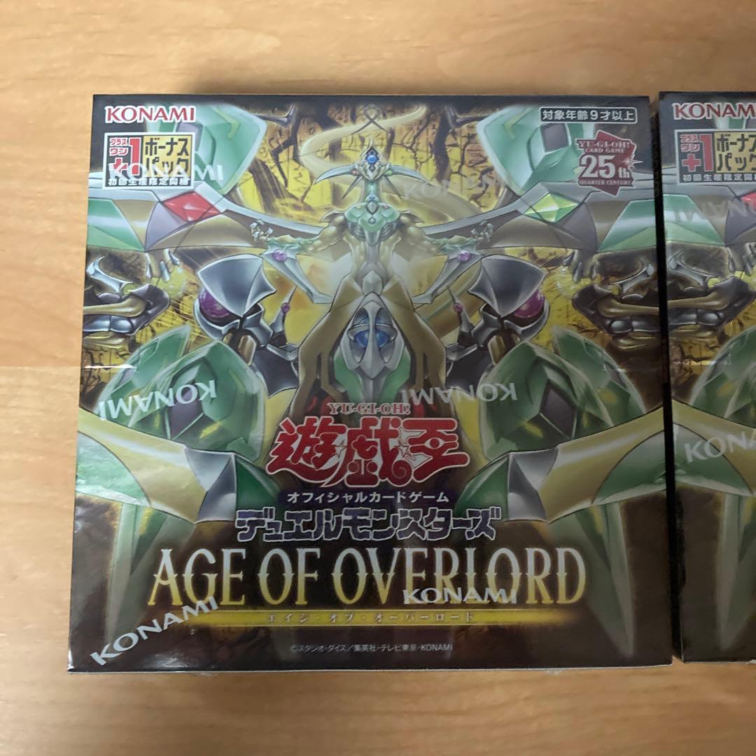 AGE OF OVERLORD 未開封 シュリンク付き 2BOX