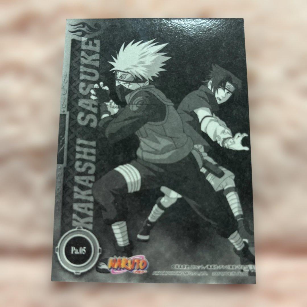 NARUTO エッチングカード カカシ サスケ - メルカリ