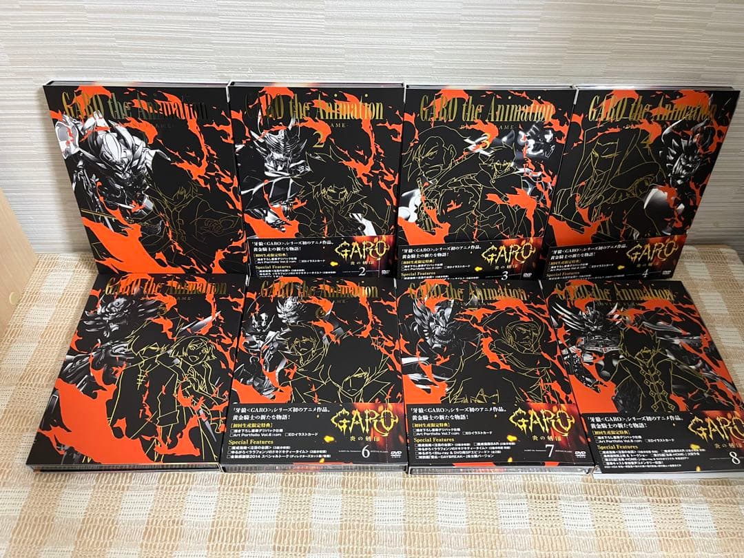 牙狼 -炎の刻印- 初回全8巻セット DVD