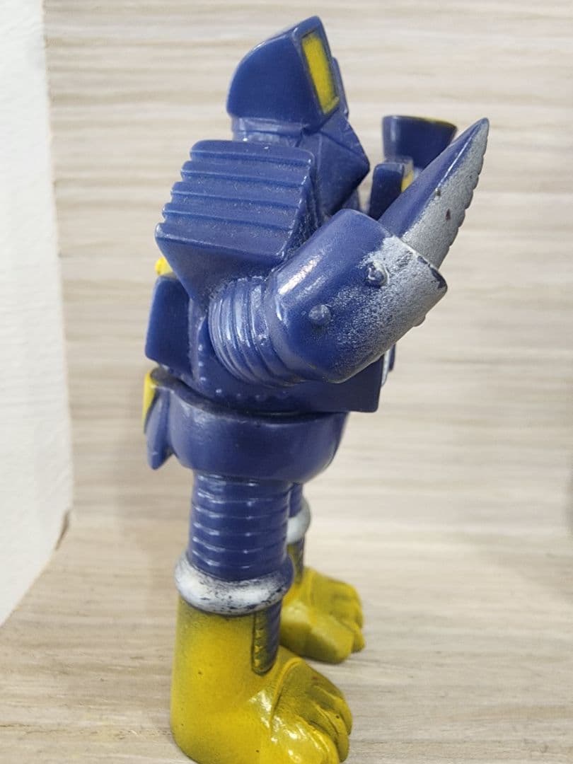 ブルマァク レオパルド スーパーロボット マッハバロン ソフビ 当時物