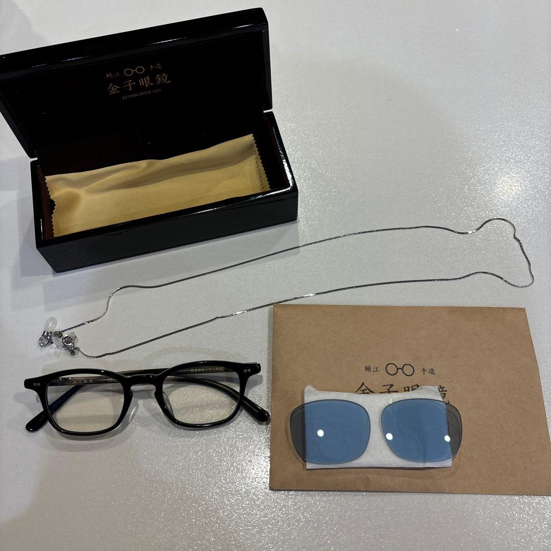 金子眼鏡 ブルーライトカットメガネセット - メルカリ