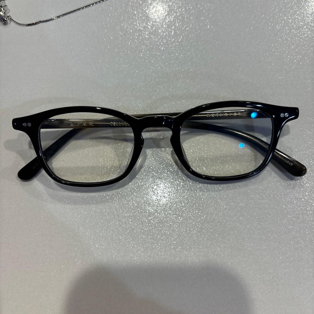 金子眼鏡 ブルーライトカットメガネセット - メルカリ