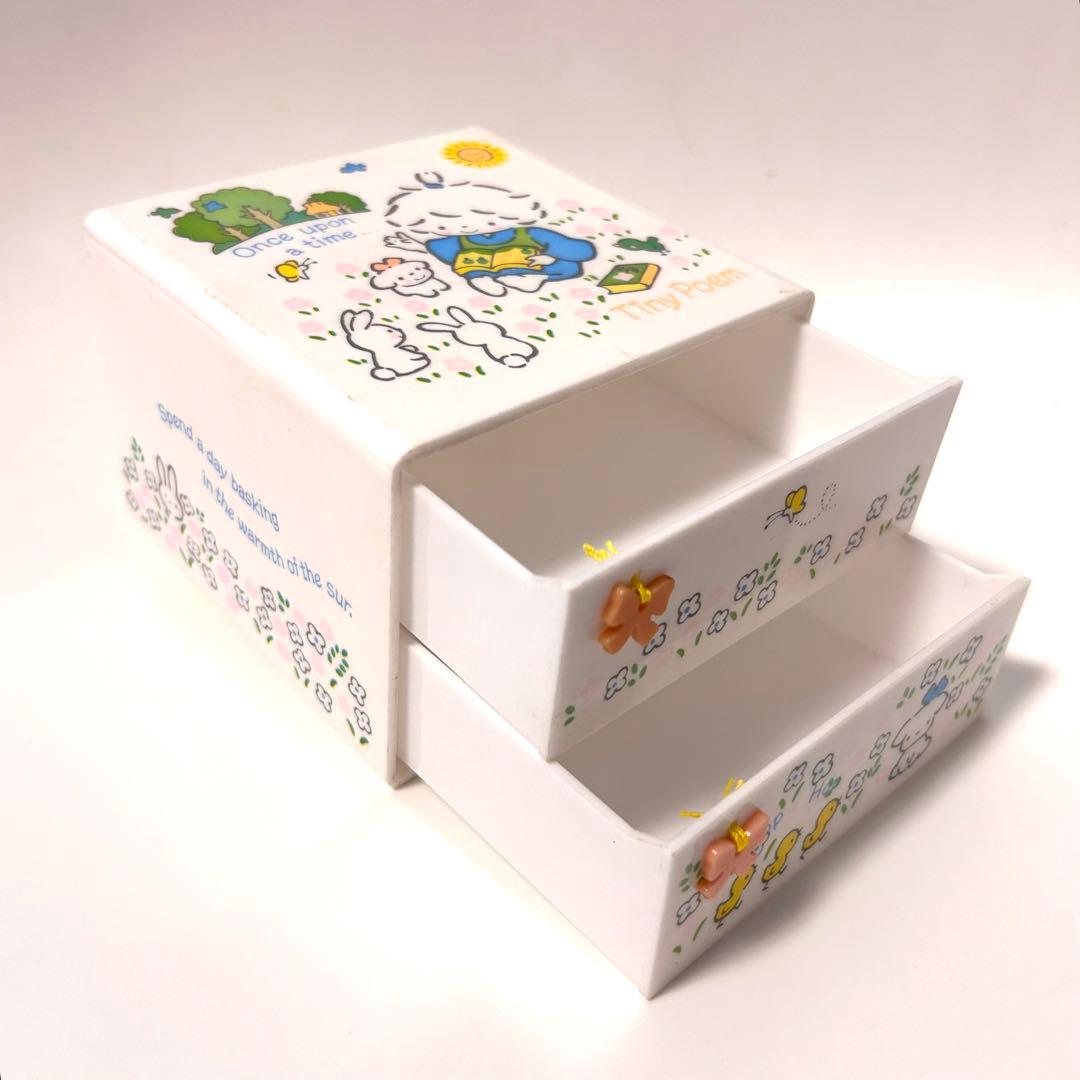 サンリオ♡ 風の子さっちゃん・タイニーポエム 小物入れ 昭和レトロ