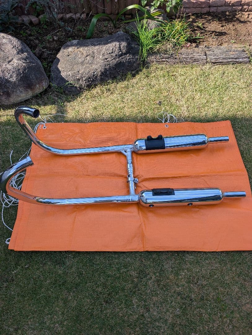 趙*龍様 趙雲子龍様 専用 kawasaki w800 バイク 純正マフラー K