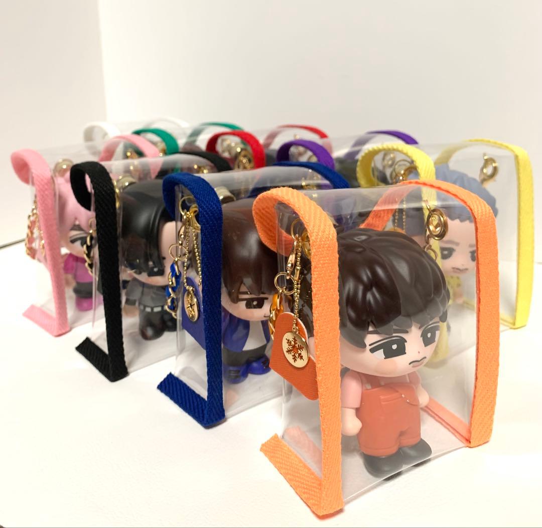 おかか様専用 すのチルソフビポーチ 2体用 黄色×オレンジ SnowMan