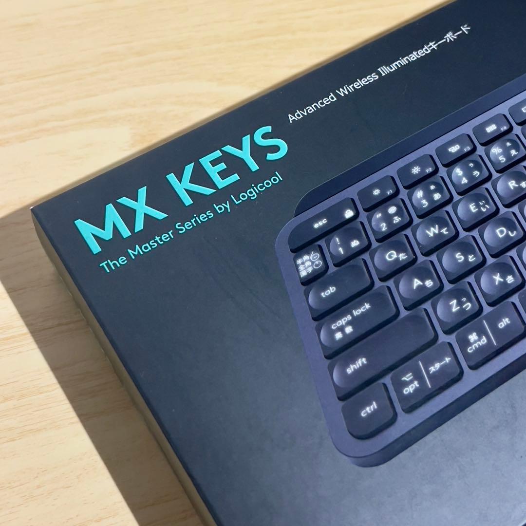 Logicool ロジクール MXKEYS KX800 （ブラック） キーボード MX KEYS KX800 [ワイヤレス /Bluetooth・USB] Logicool
