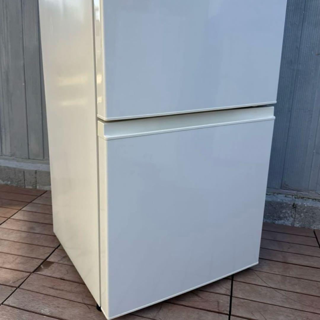 送料込 AQUA 冷蔵庫（157L・右開き） 2ドア ミルク AQR-16D - メルカリ
