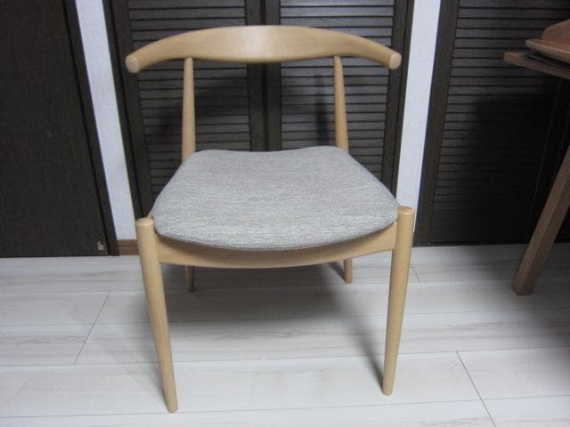 ☆美品☆ニトリ　ダイニングチェア　Nコレクション C-01D ダイニングチェア(Nコレクション C-01D BK/AQ-MGY) | ニトリネット