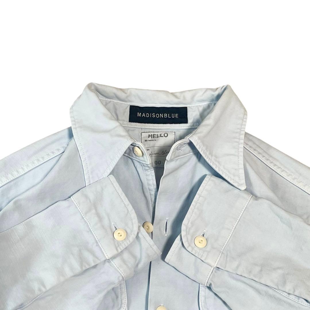 定価4.2万】ほぼ未使用✨マディソンブルー ハンプトンパステルシャツ